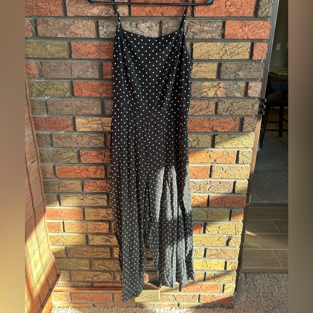Polka-Dot Jumpsuit